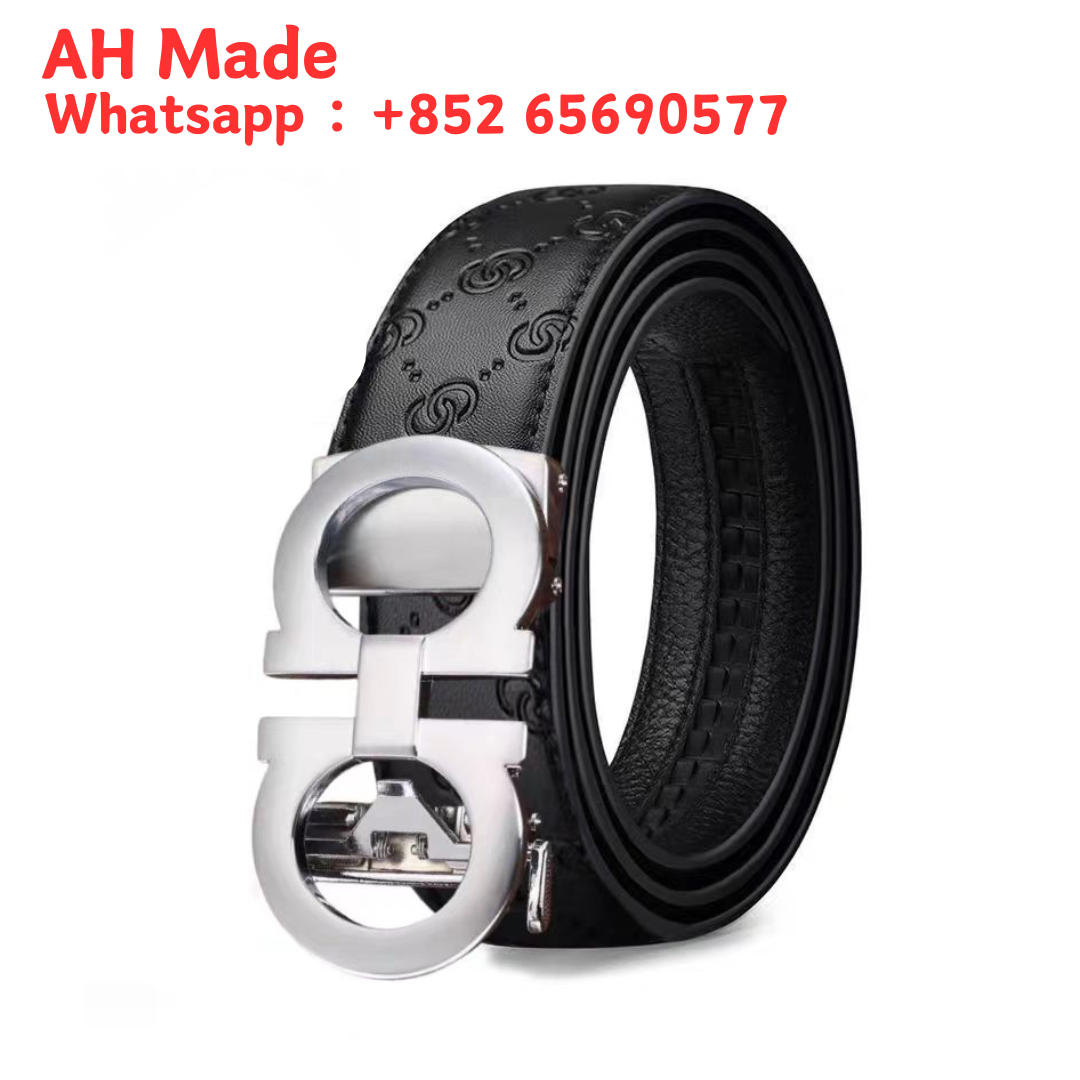 Salvatore Ferragamo Gancini Belt Black