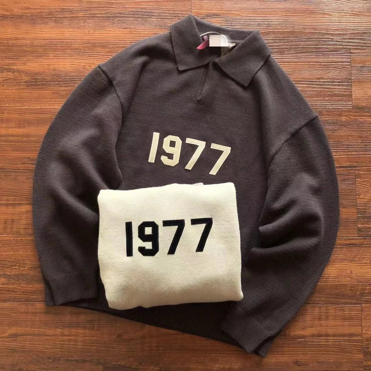 Essentials 1977 Black Sweater