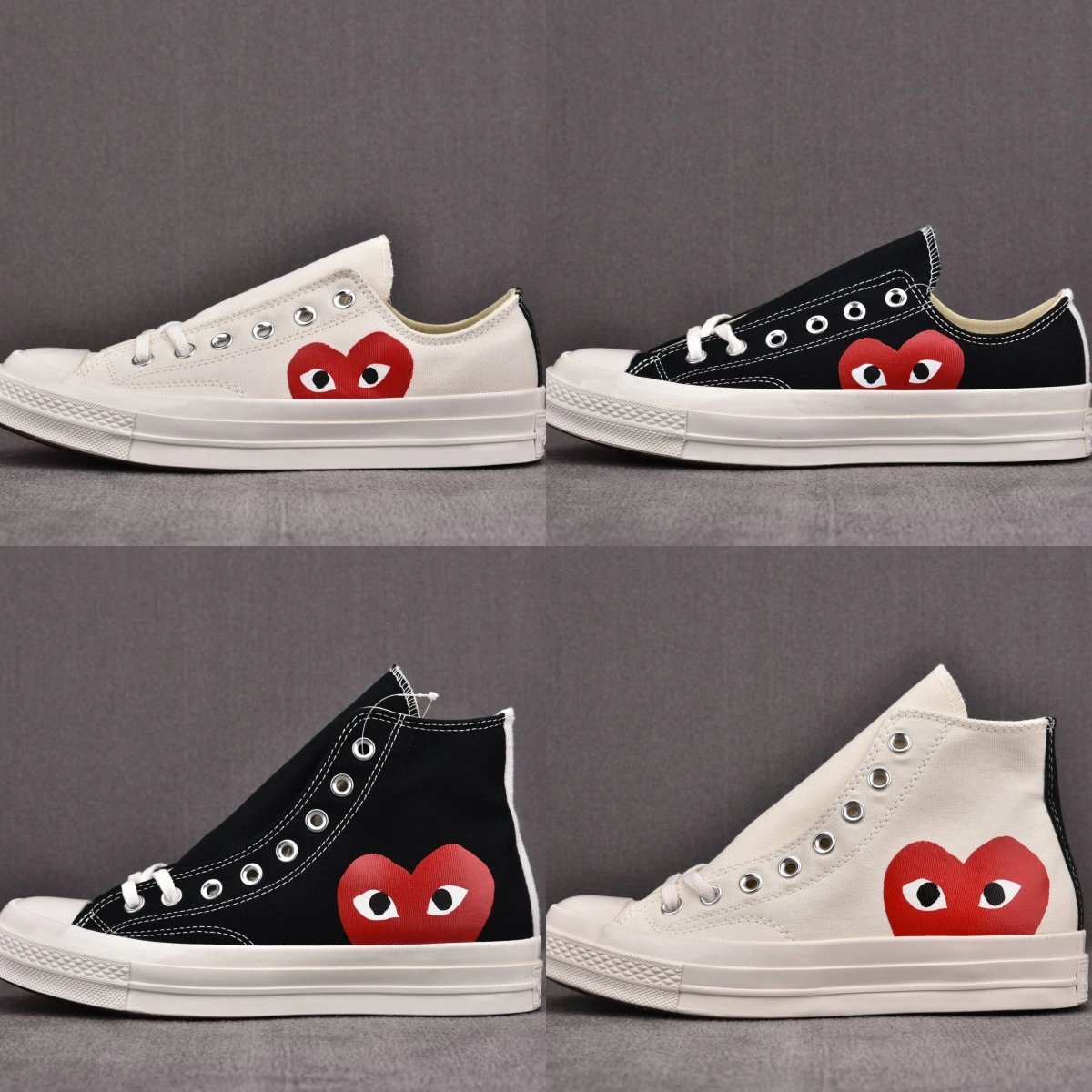 Converse Comme des Garçons PLAY Chuck Taylor All Star Low Top Black