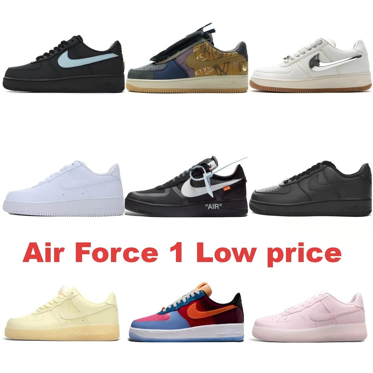 Nike Air Force 1 Low All Black