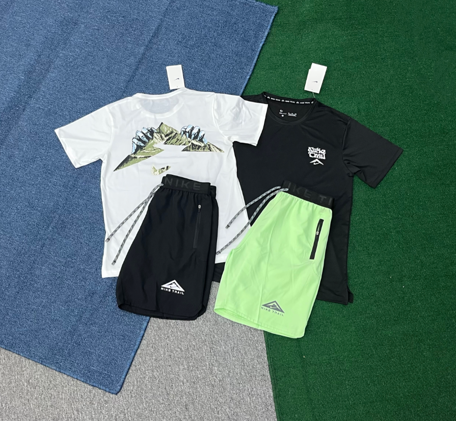 Nike Trail T-shirts and Shorts Set