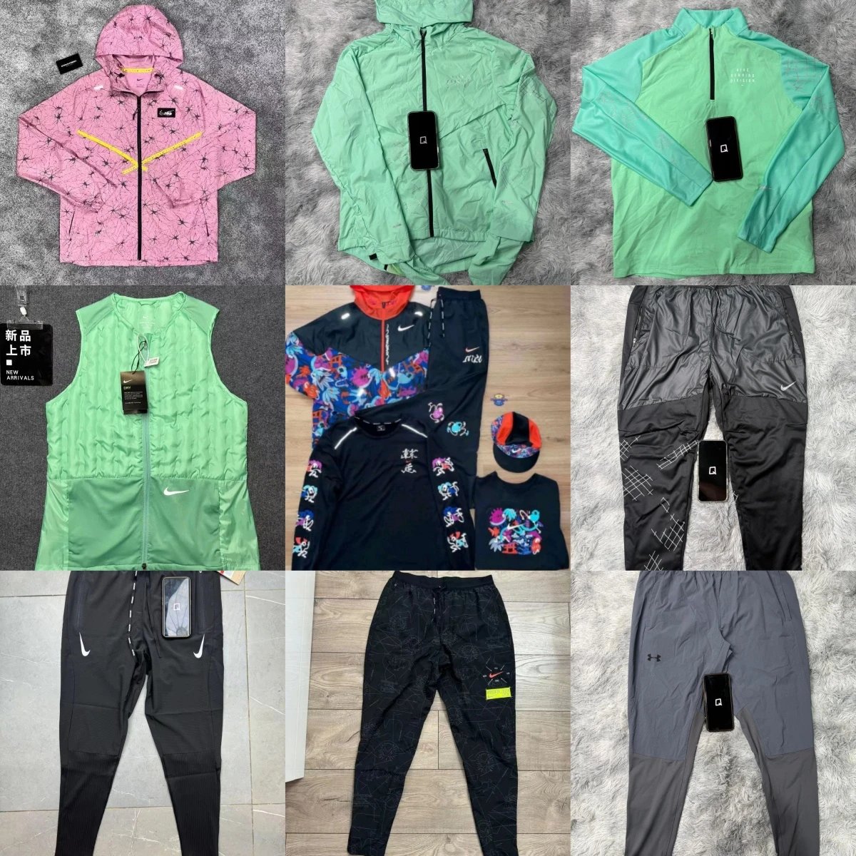 ST04-新款热门尼克跑步套装/速干衣/速干裤WhatsApp+86 157 9266 1526