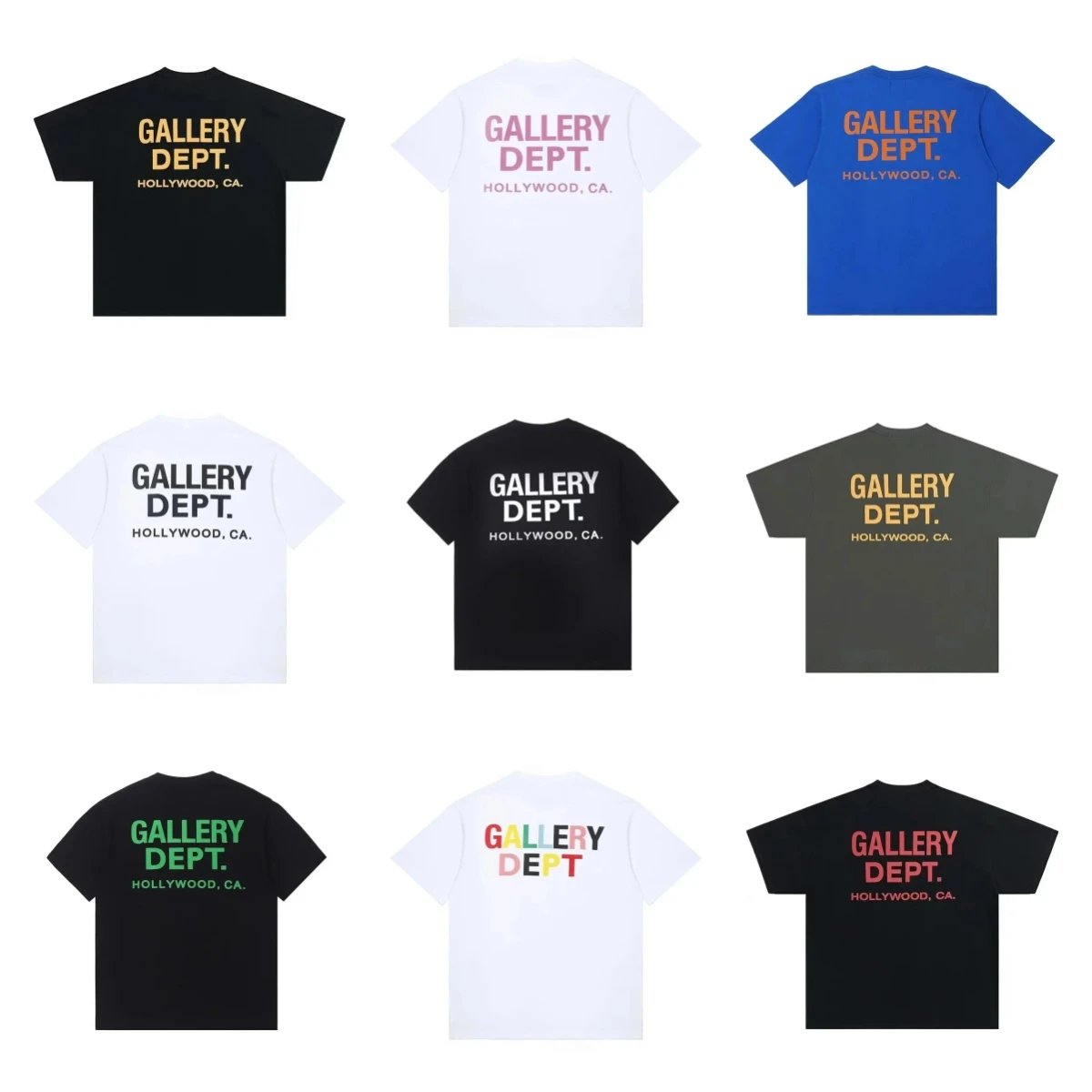 Gallery Dept. Hollywood CA T-Shirt Collection
