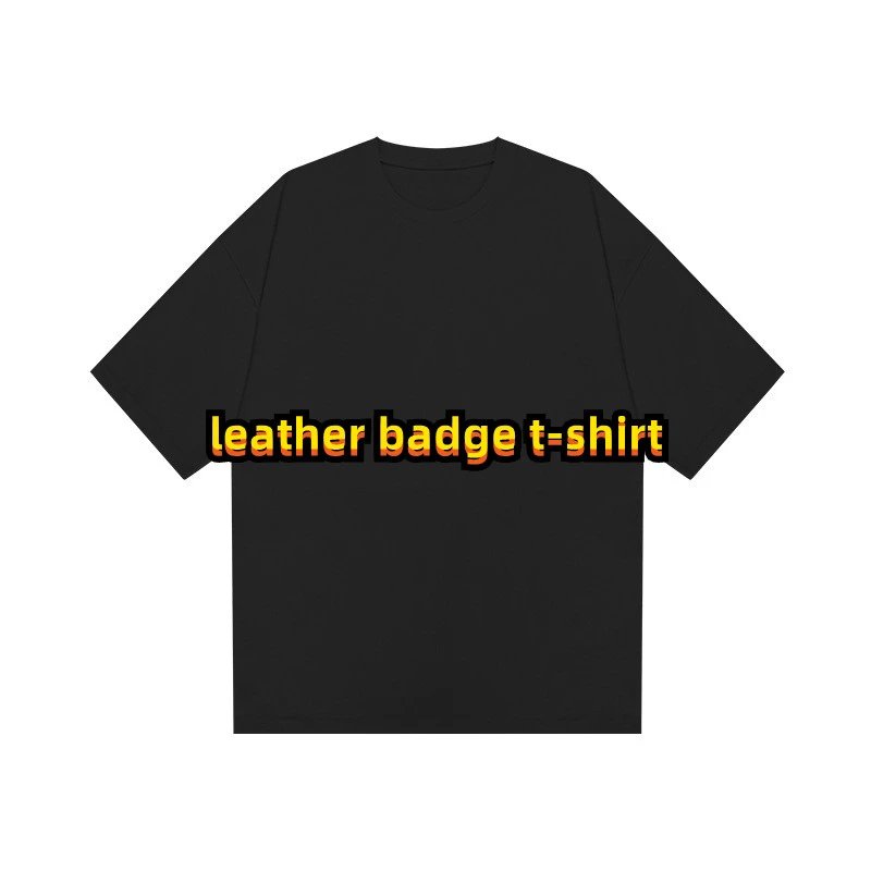 Moncler Leather Badge T-Shirt