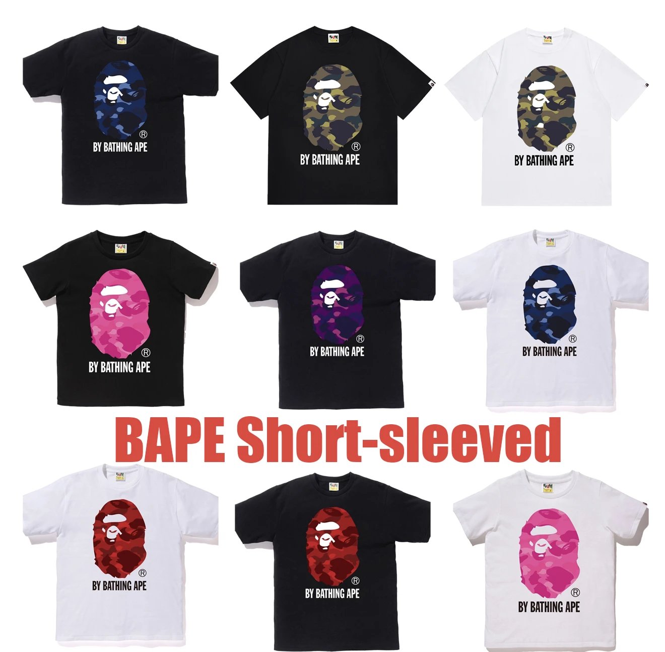 Bape Short-sleeved