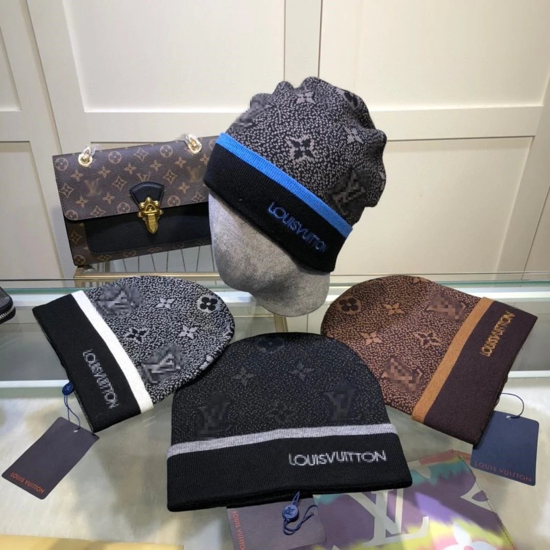 Louis Vuitton Monogram Beanie