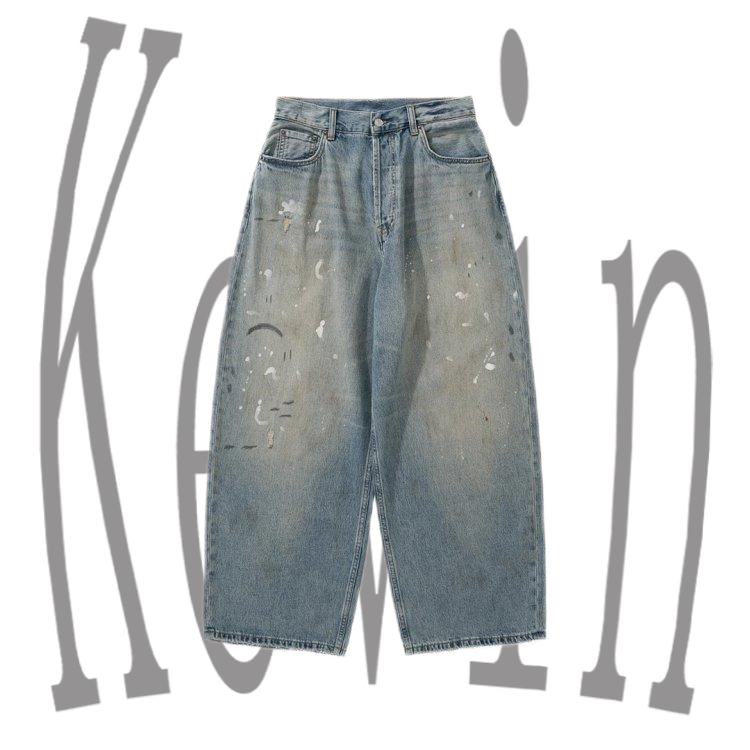 ACNE2023M splash ink jeans-K3-H51