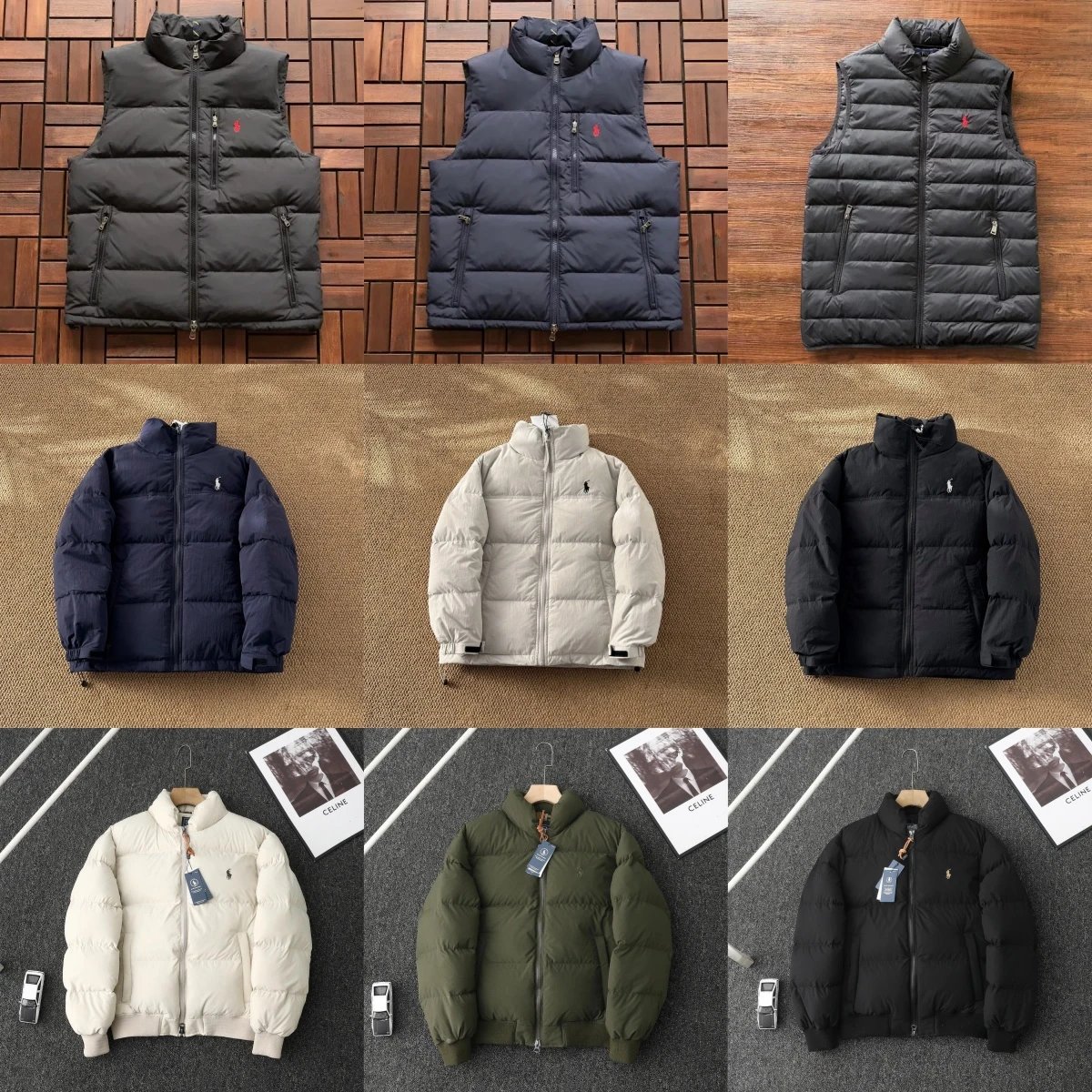Classic and trendy warm jacket (1:1 high-end version) L-001