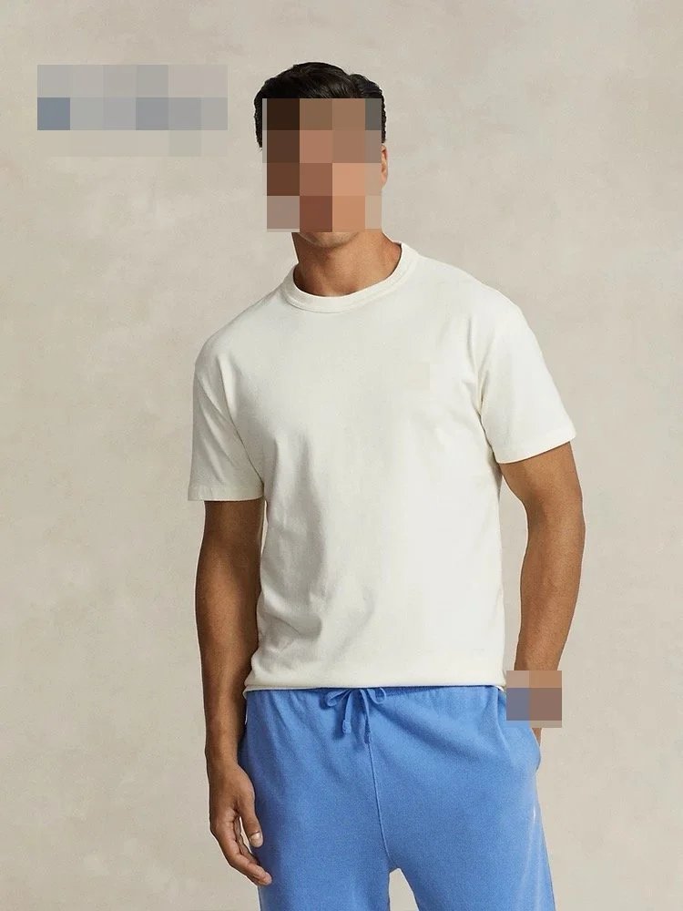 1:1 new launch RL classic heavyweight cotton  T-shirt重磅棉男款T恤C
