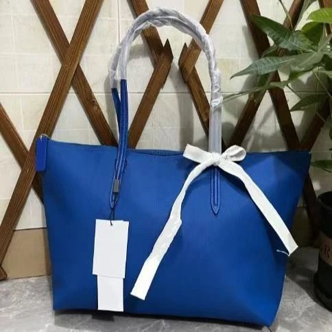 Lacoste tote bag navy