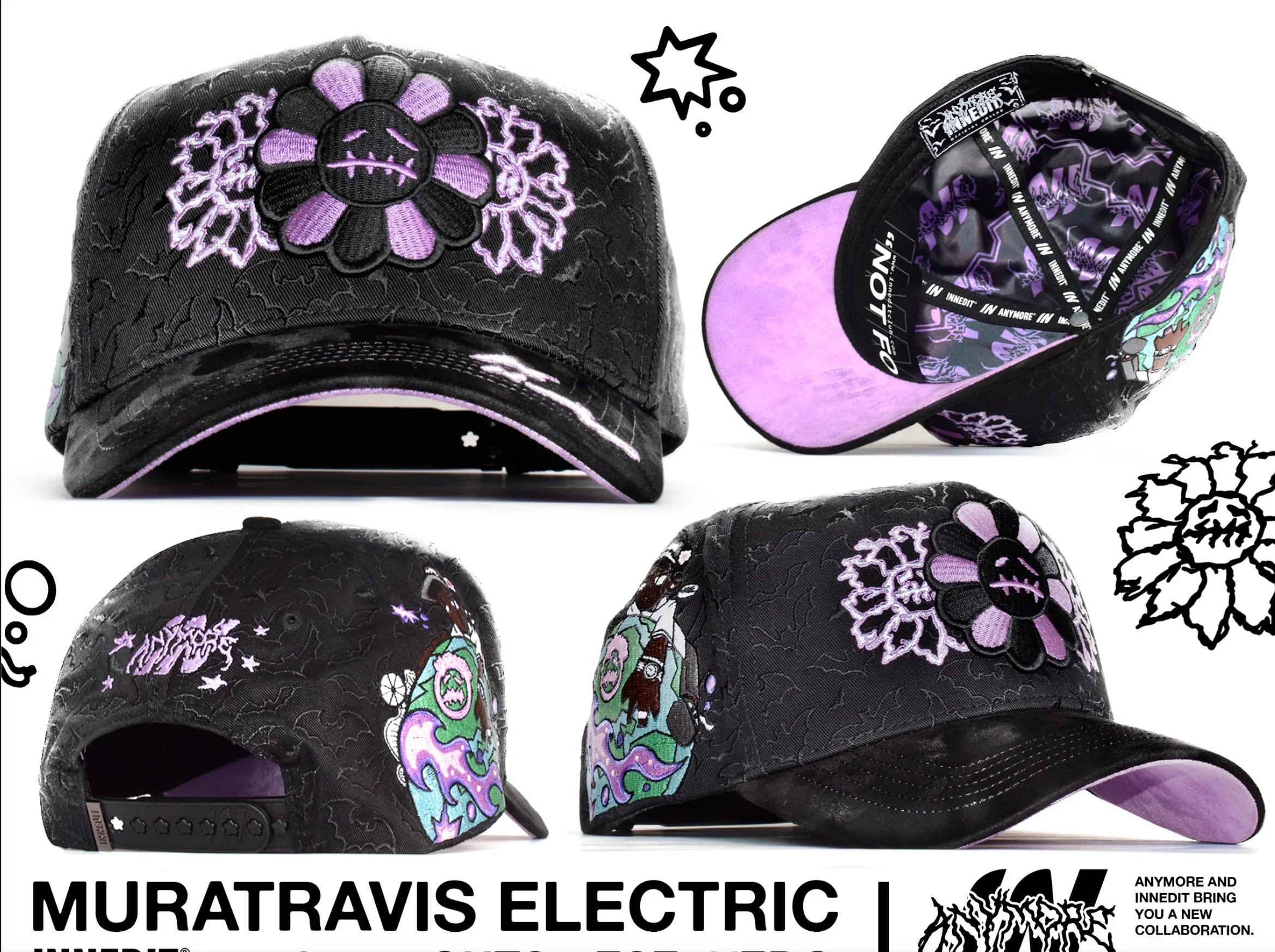 Murat Travis Electric Anymore and Innedit Collaboration Cap