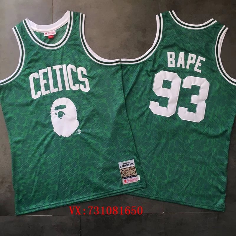 BAPE Celtics 93 Basketball Jersey