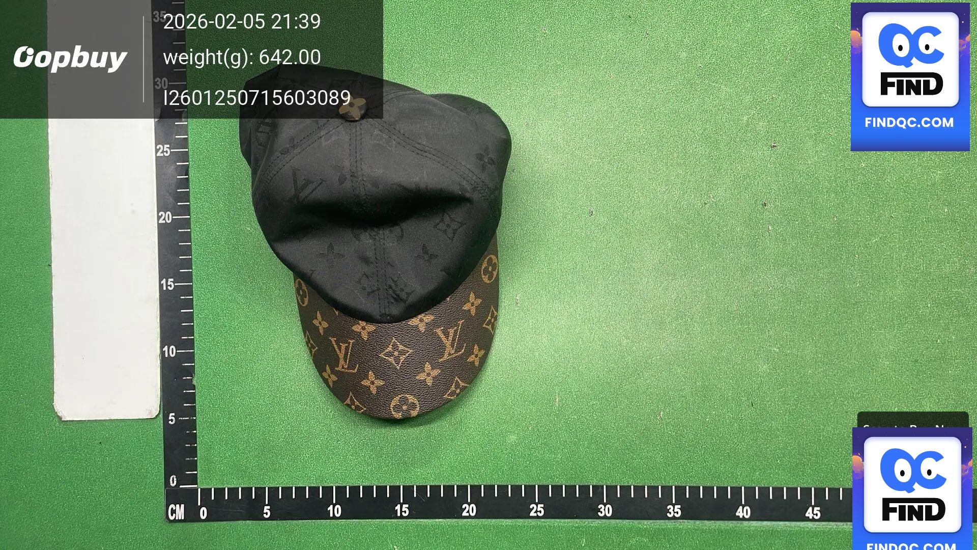 Louis Vuitton Monogram Baseball Cap QC