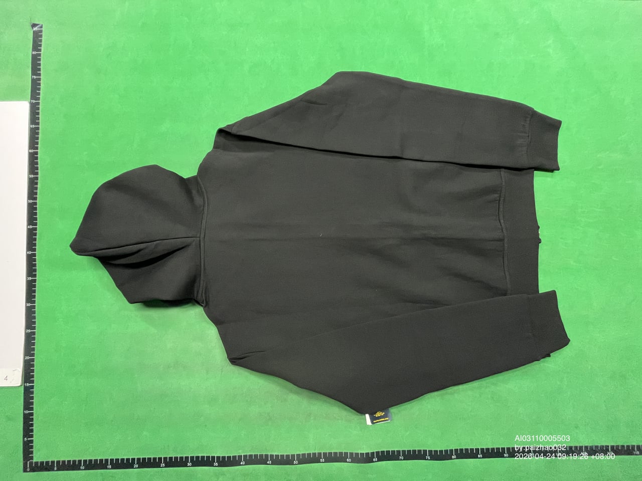 zip hoodie(inner edging) QC