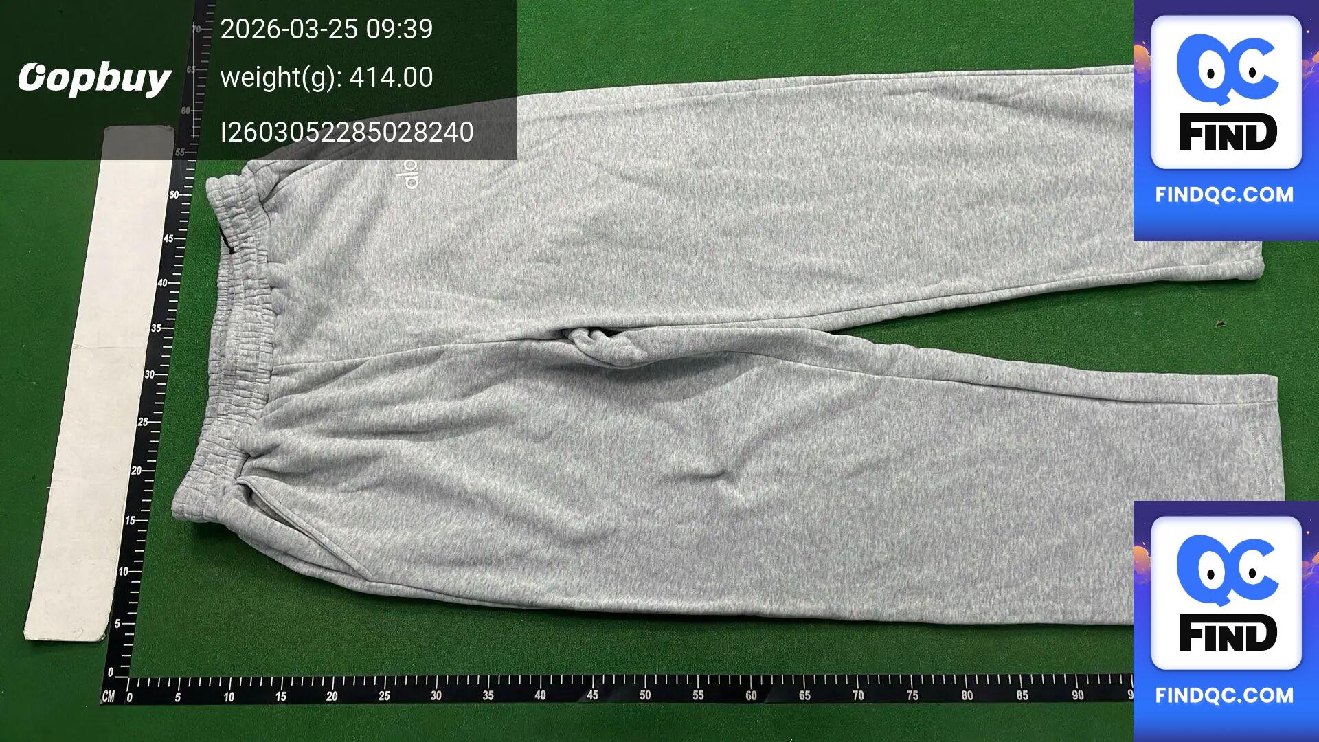 alo yoga sweatpants QC
