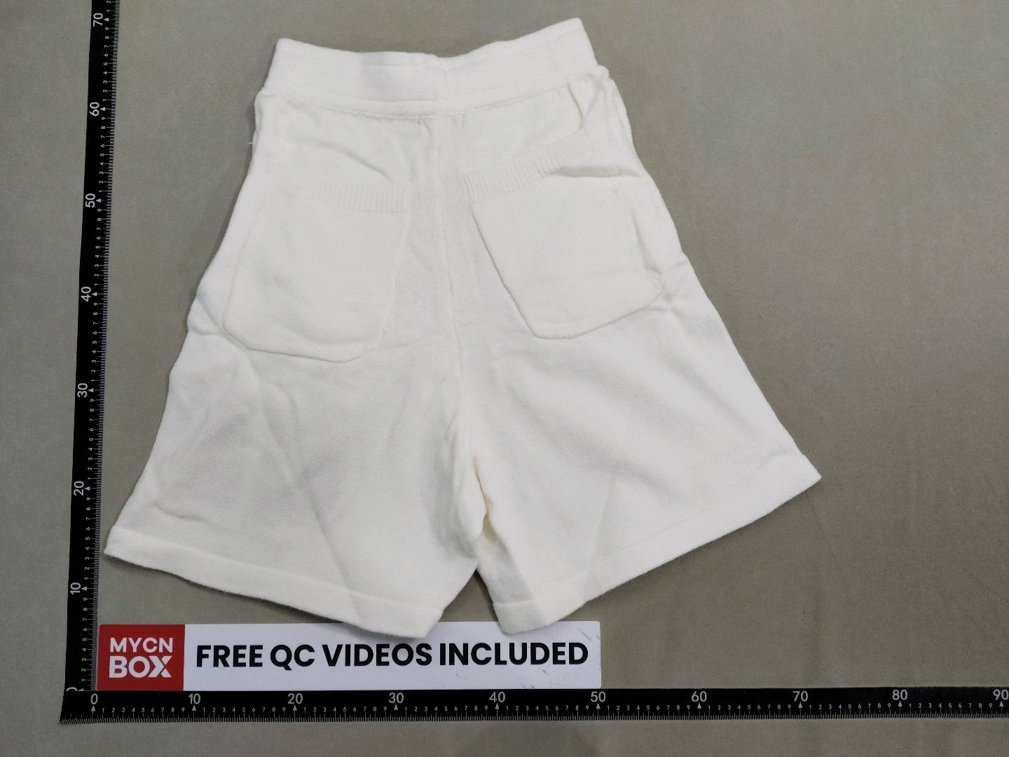 Cole Buxton Jacquard Letter Logo Wool Drawstring CB Shorts High Street Simple Basic Straight Casual Pants QC