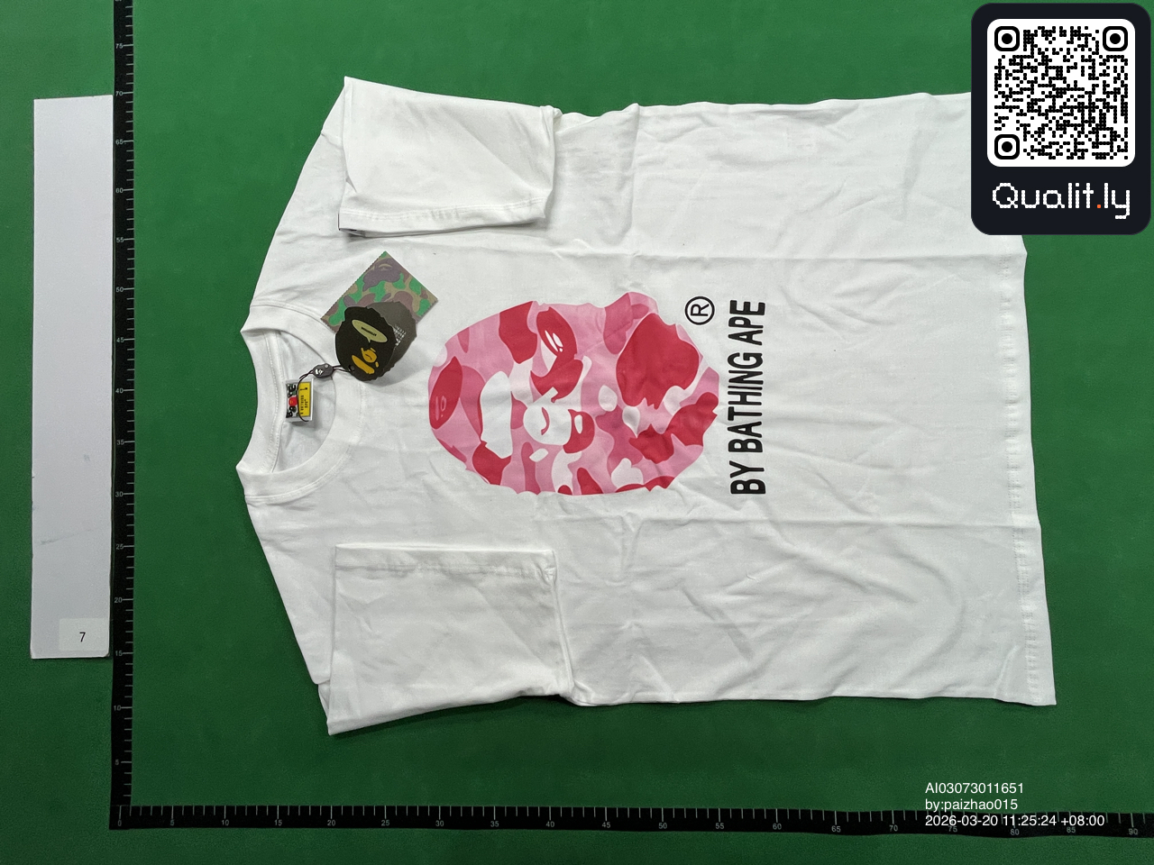 Tシャツ QC写真 3/4