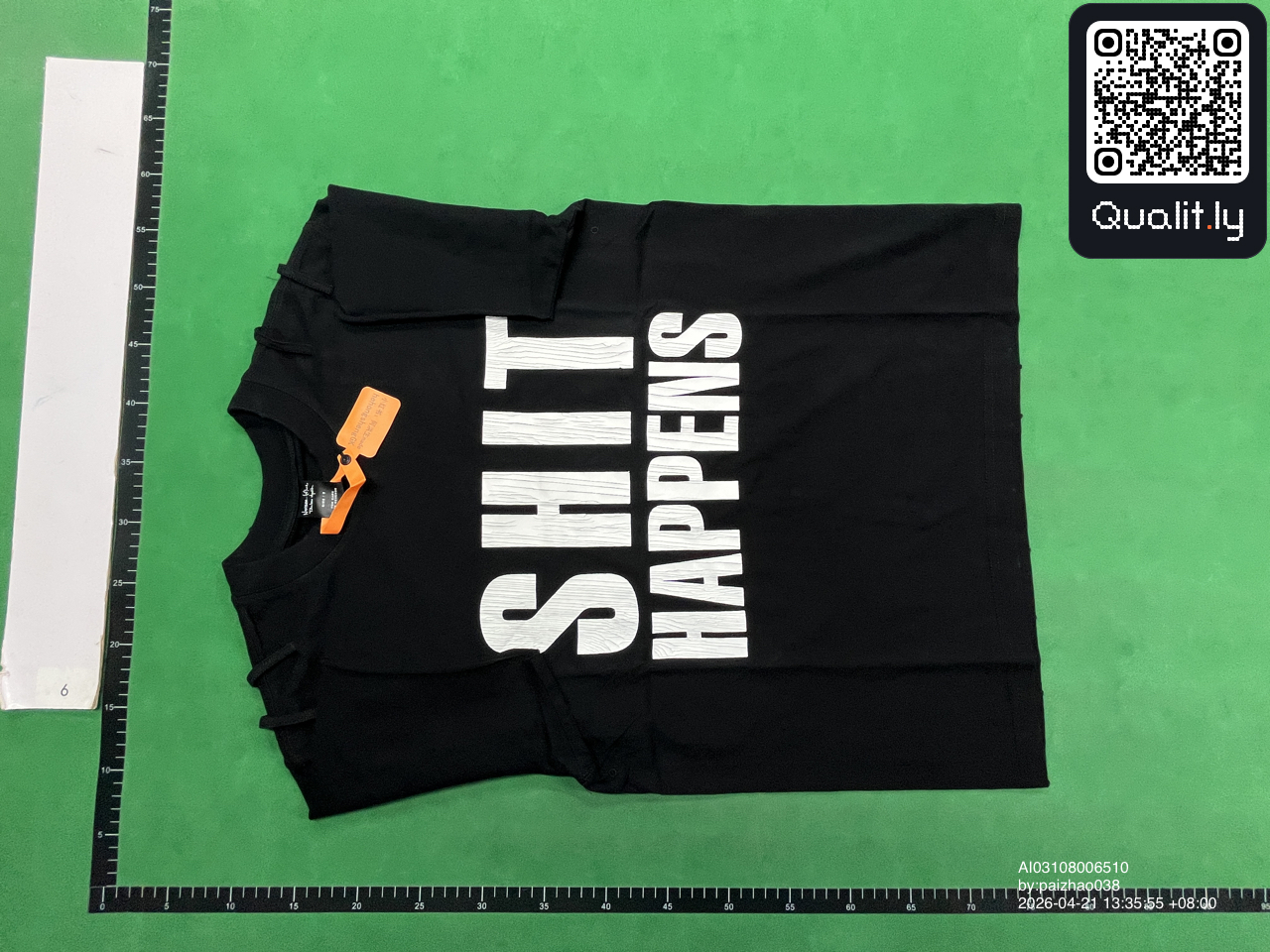 T-shirt QC photo 3 of 4