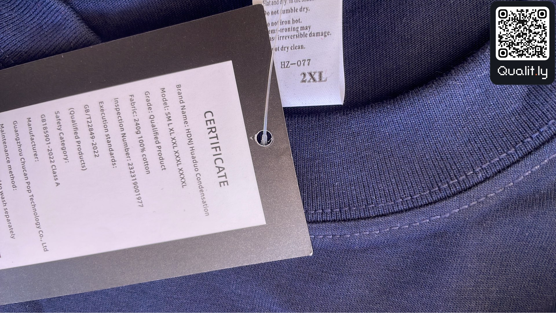T-shirt QC photo 1 of 4