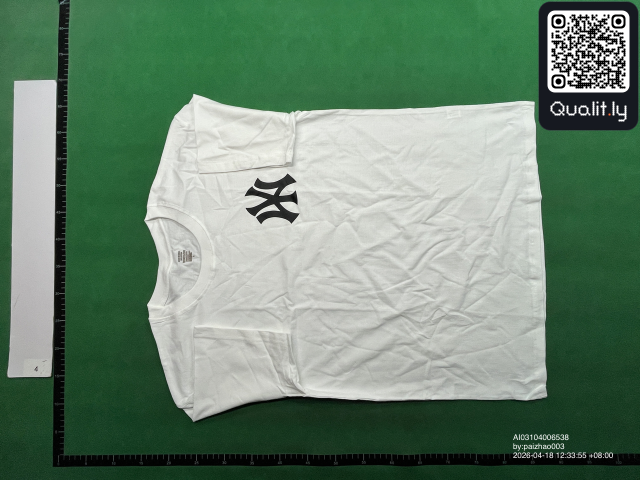 T-shirt QC photo 3 of 4