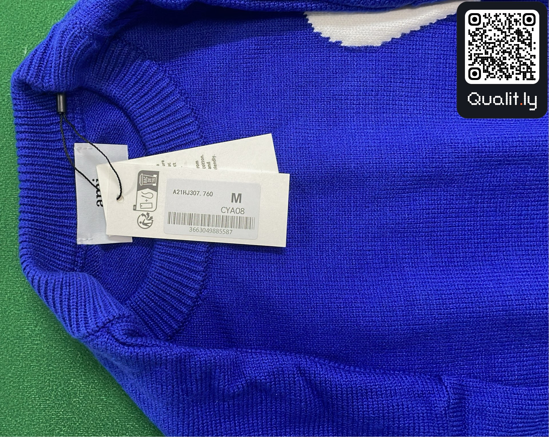 Camisola de malha — foto QC 1 de 4