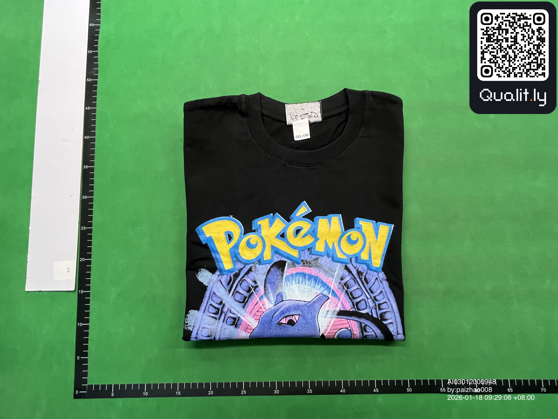 Tシャツ QC写真 1/4