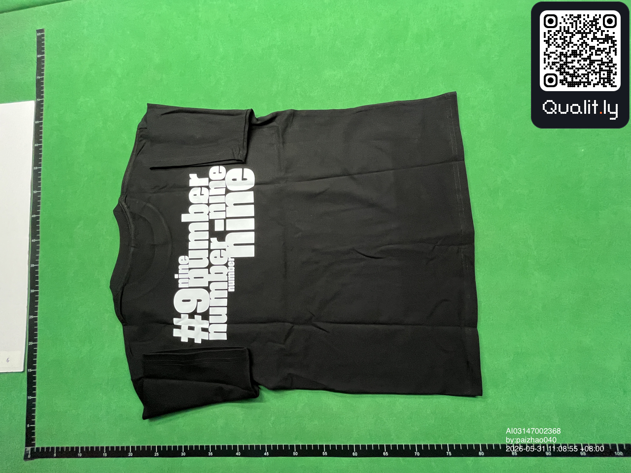 T-shirt QC photo 2 of 66