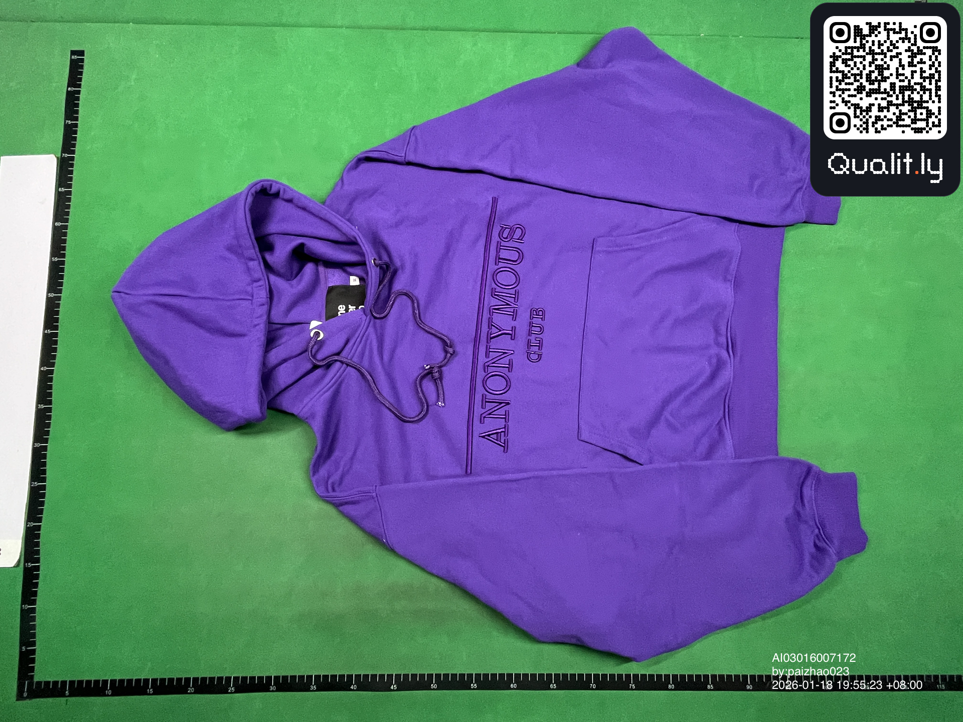 Sudadera con capucha — foto QC 3 de 10