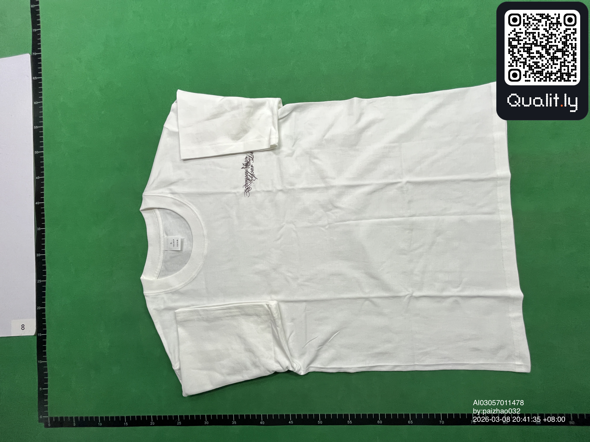 T-shirt QC photo 3 of 8