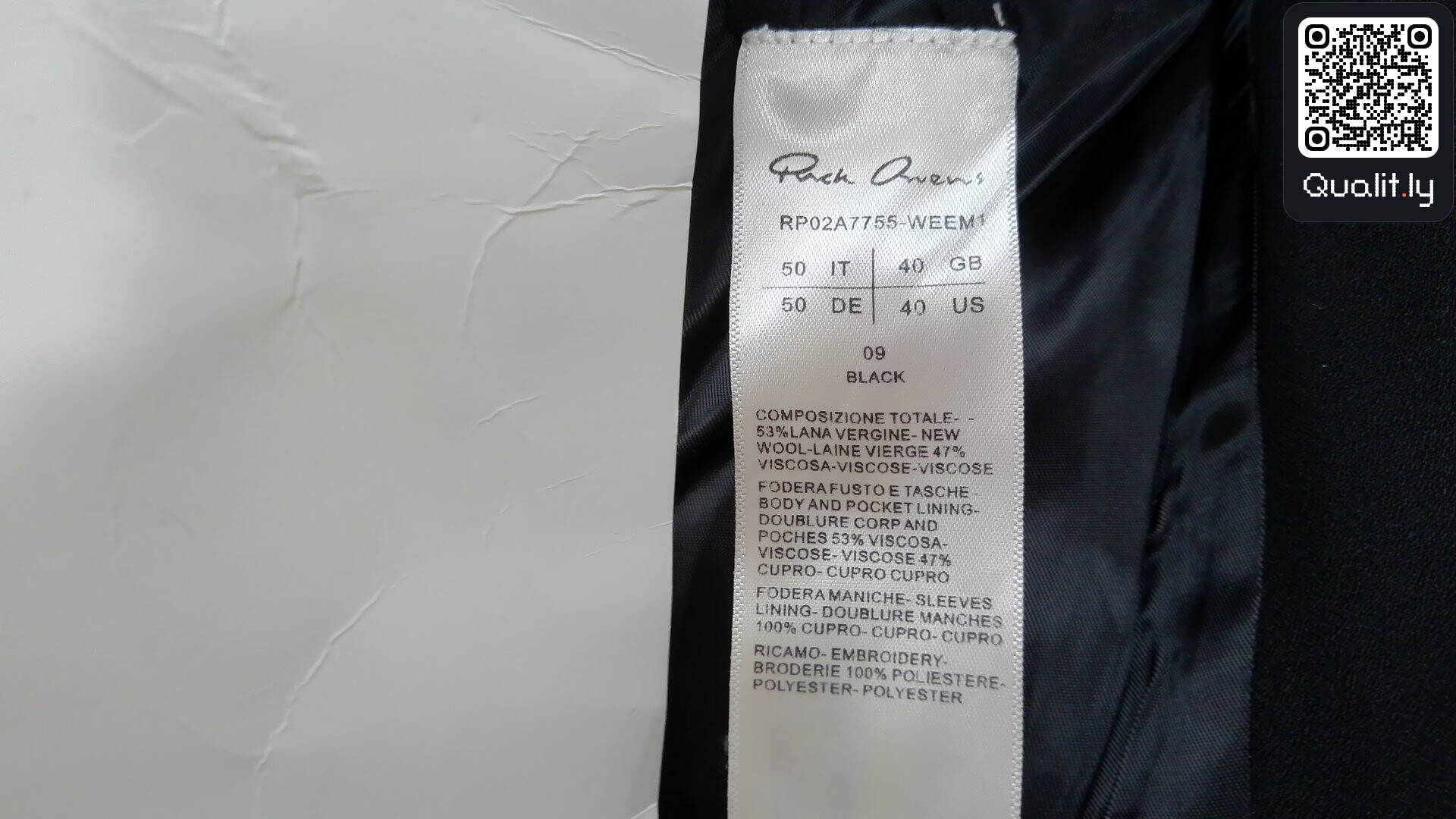Jacket QC photo 3 of 11