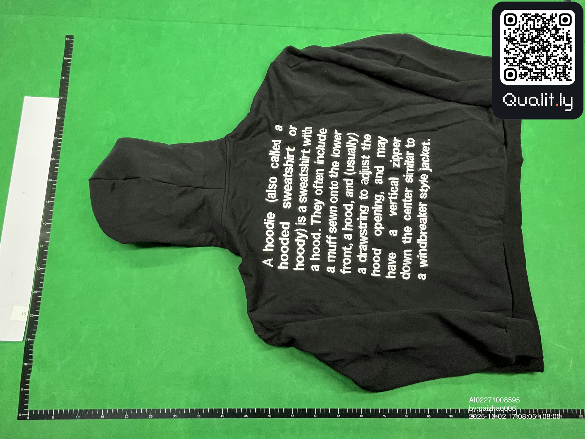 Sudadera con capucha — foto QC 2 de 4