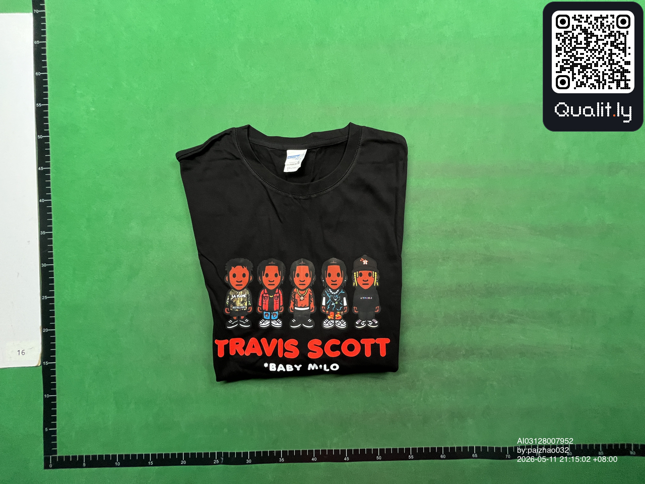 Tシャツ QC写真 1/4