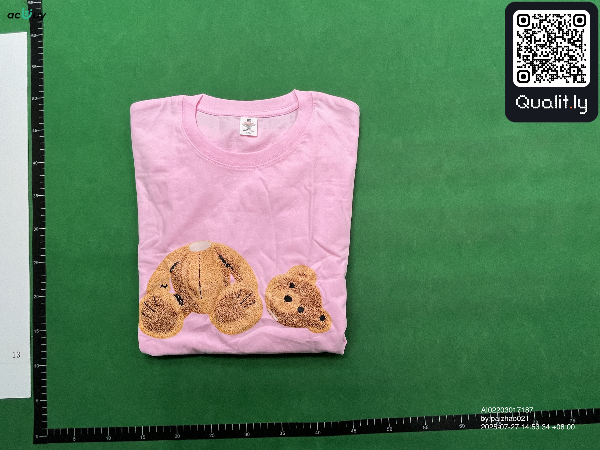 T-shirt QC photo 1 of 8