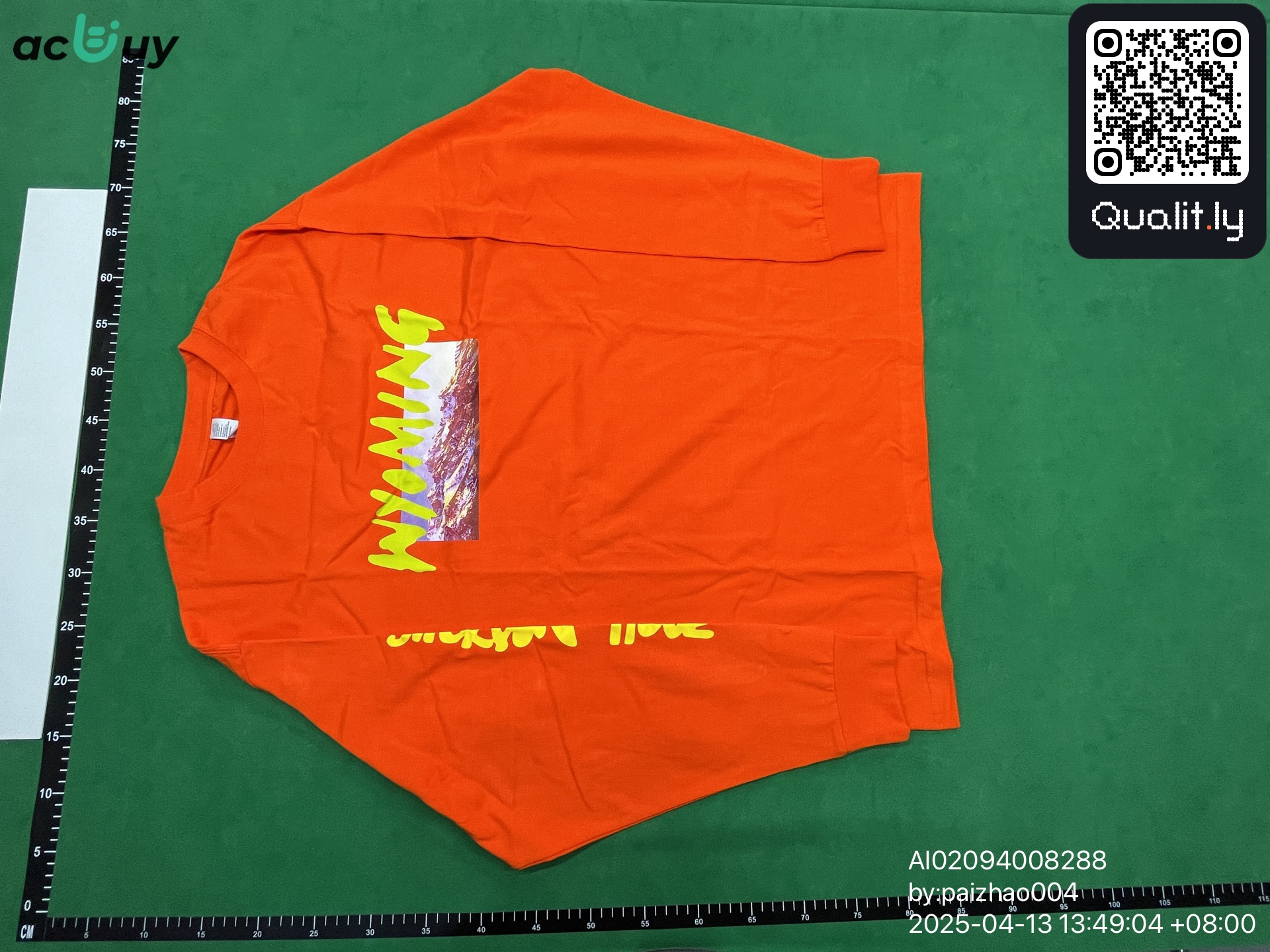 T-shirt — QC-foto 3 av 4