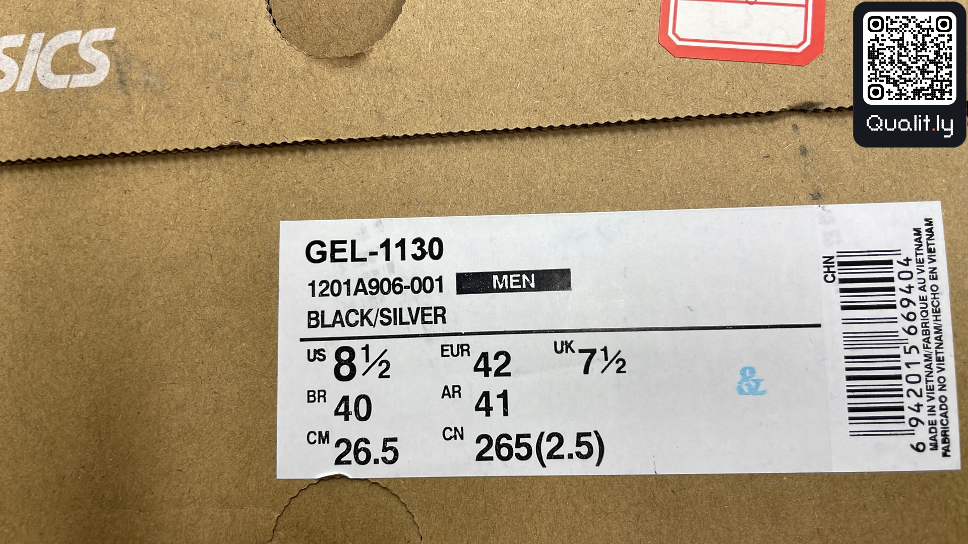 Asics Sneakers White QC photo 1