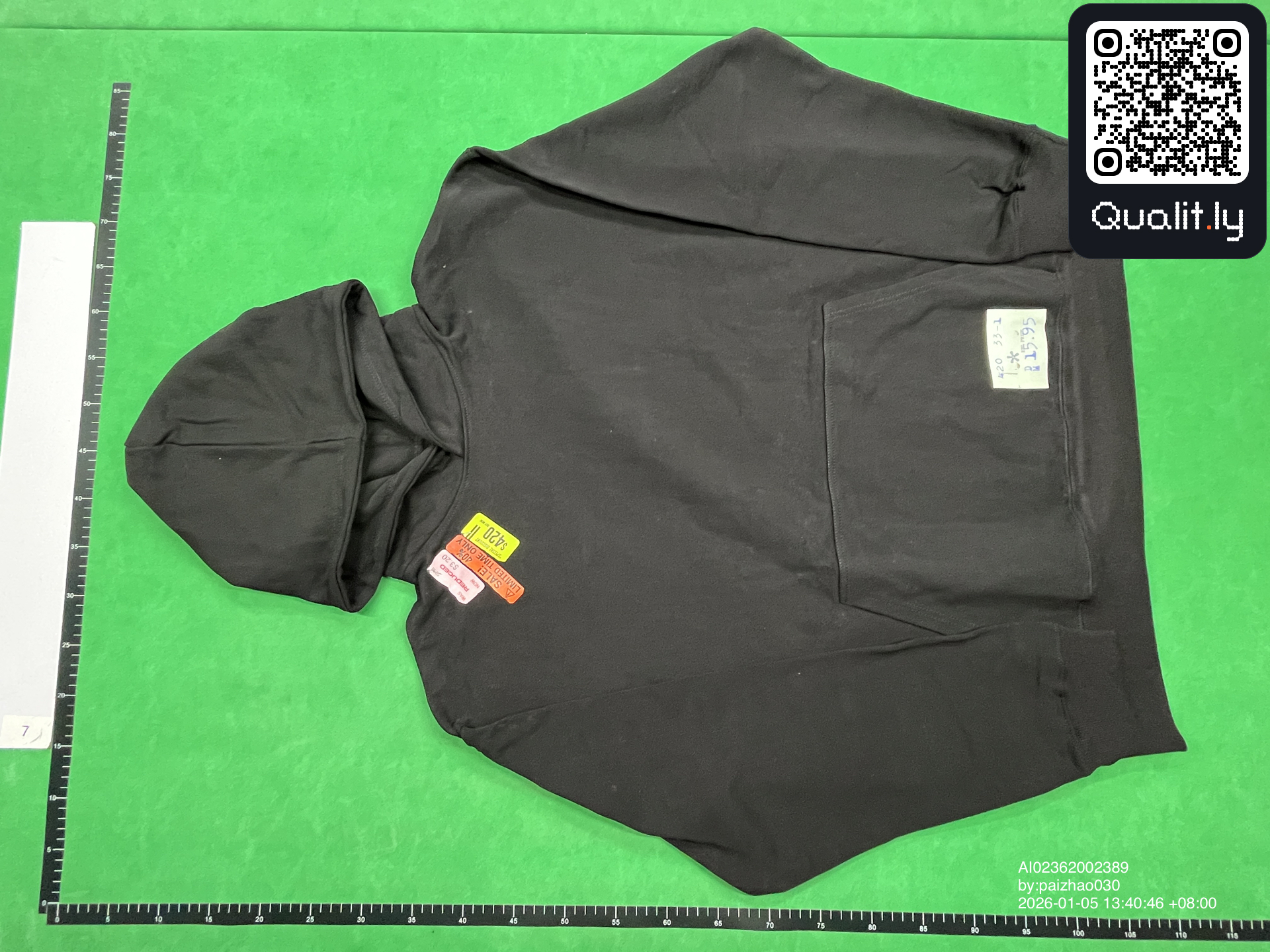 Hoodie — QC-foto 3 av 8