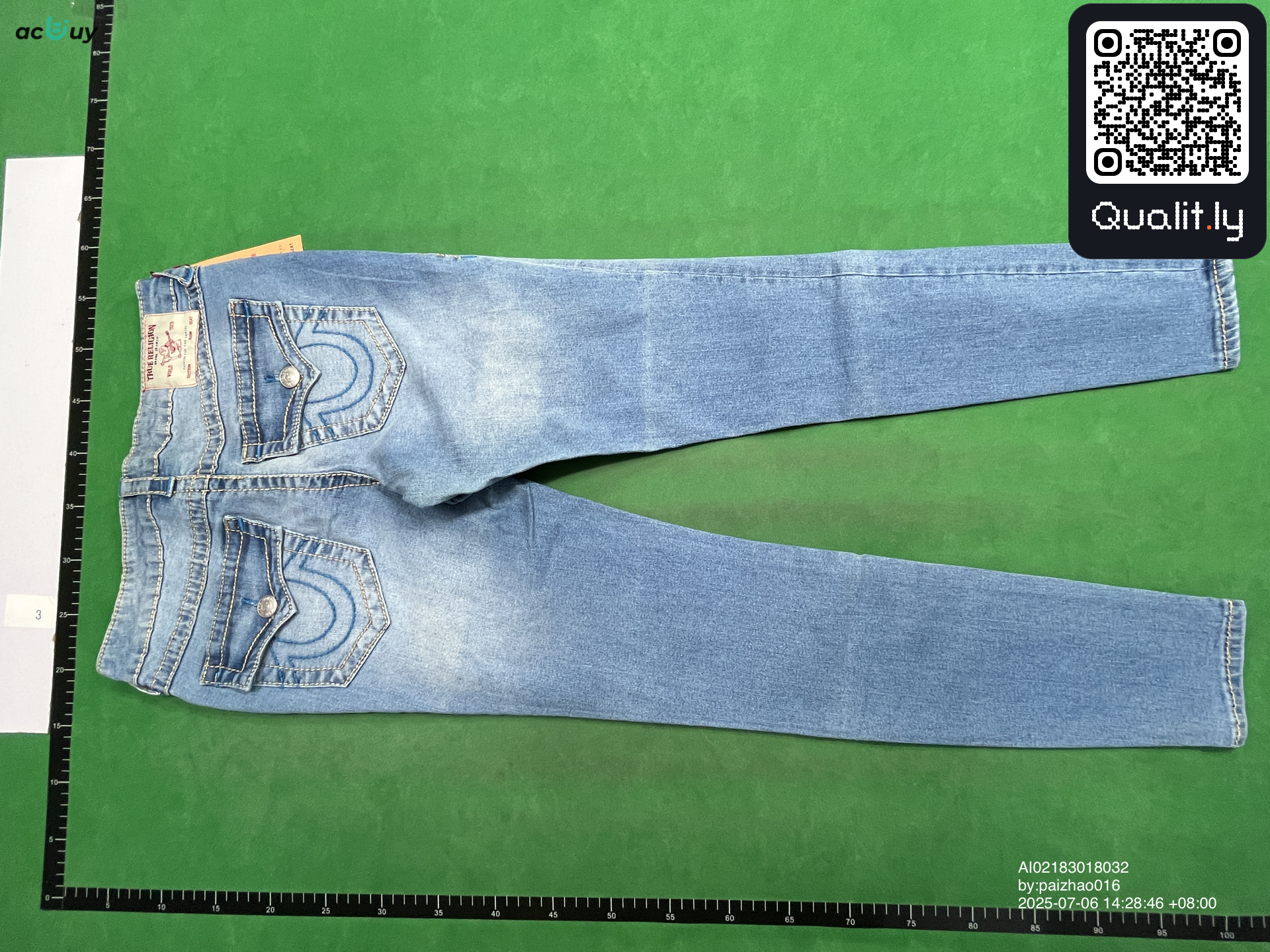 牛仔裤 QC 照片 2 / 4
