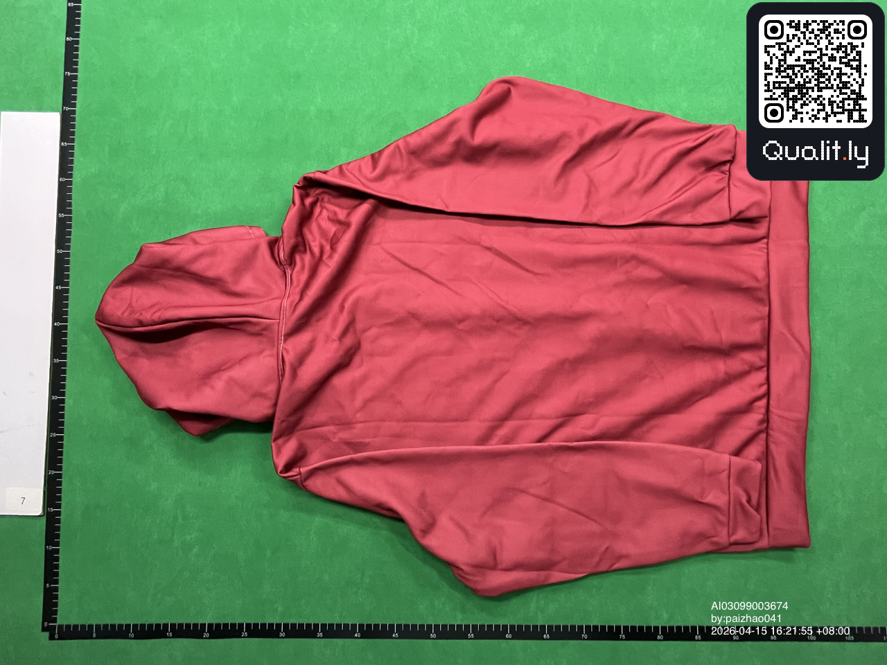 Camisola com capuz — foto QC 2 de 8
