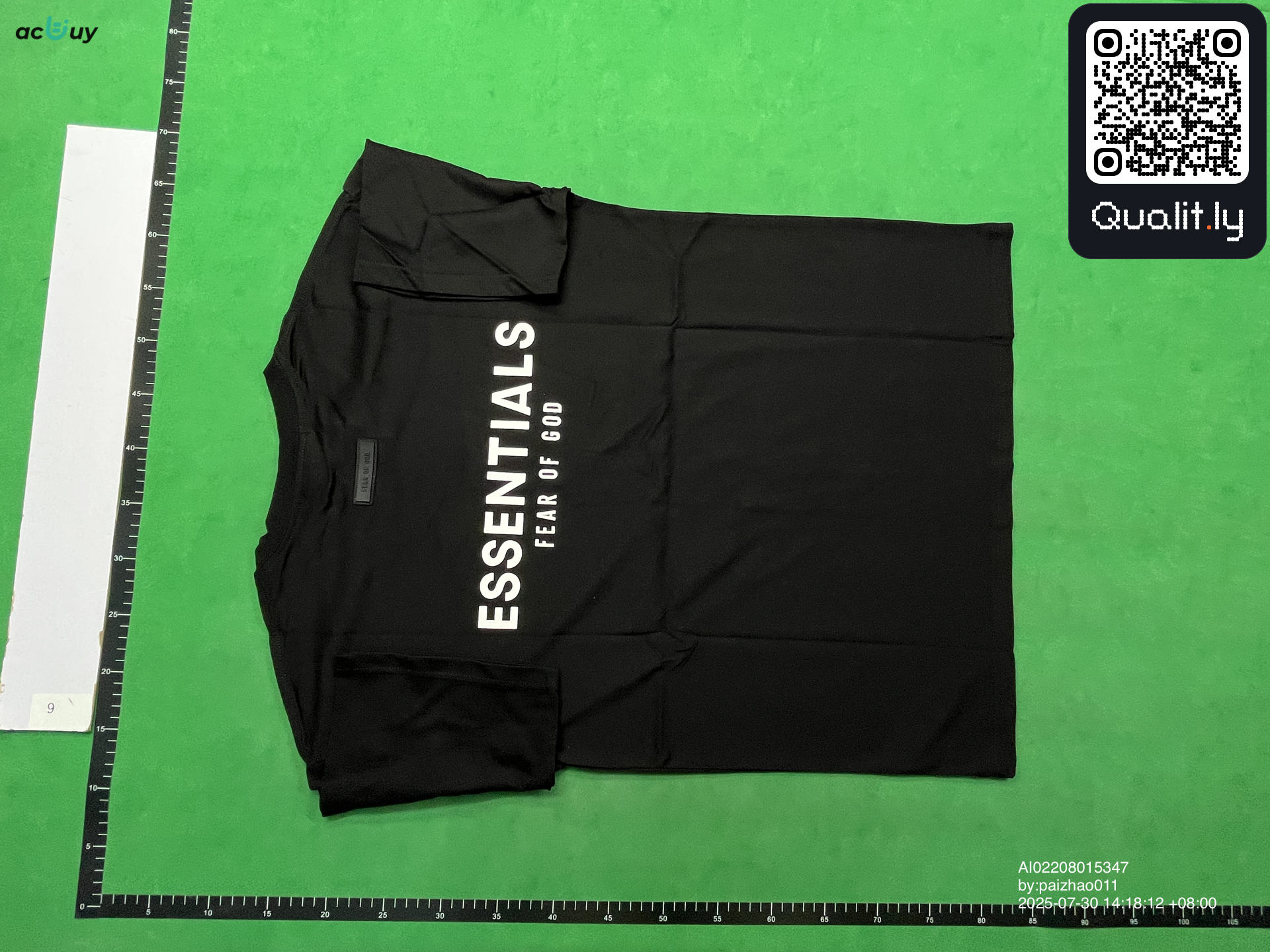 T-shirt QC photo 2 of 18