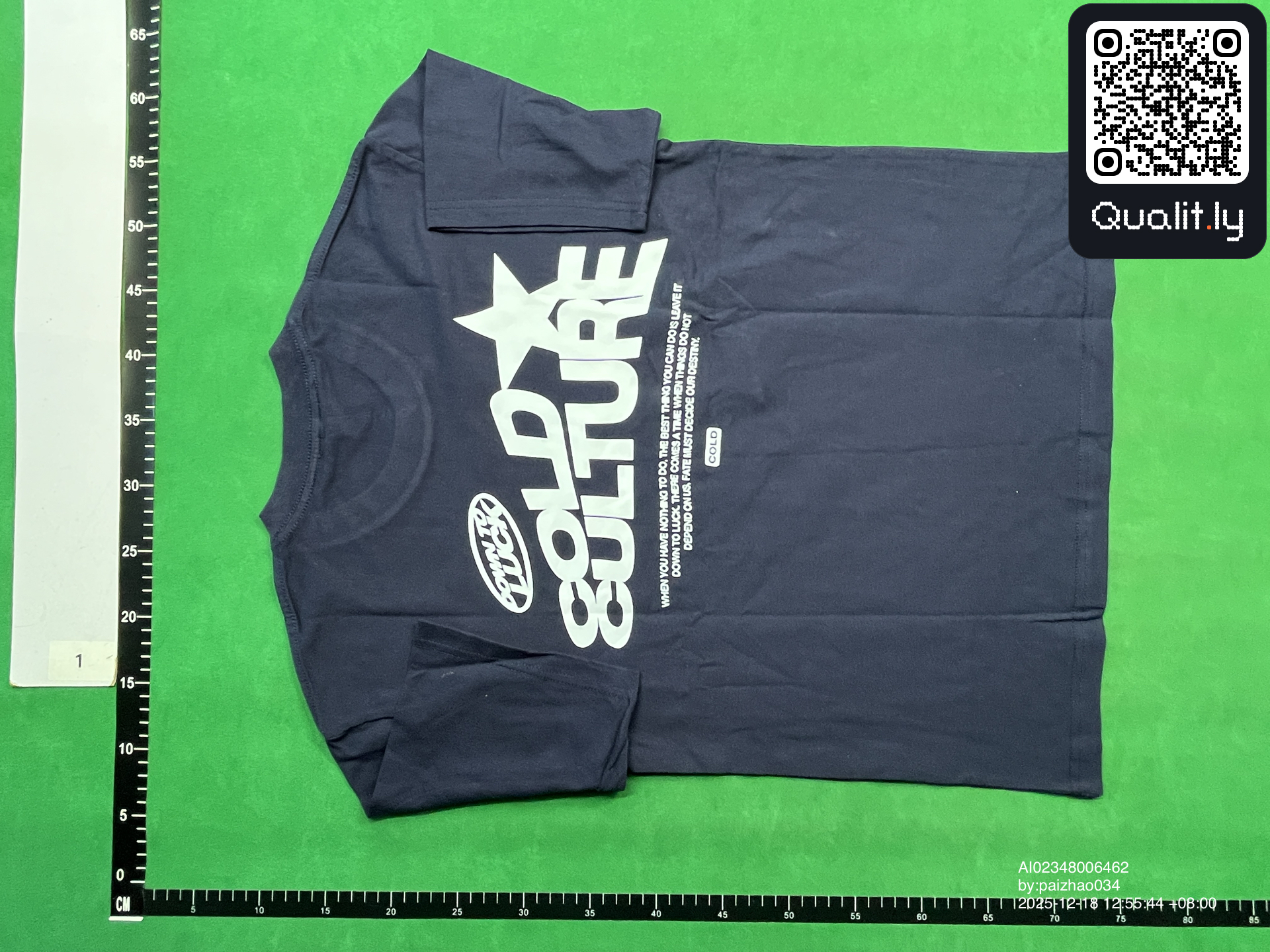 T-shirt QC photo 2 of 48