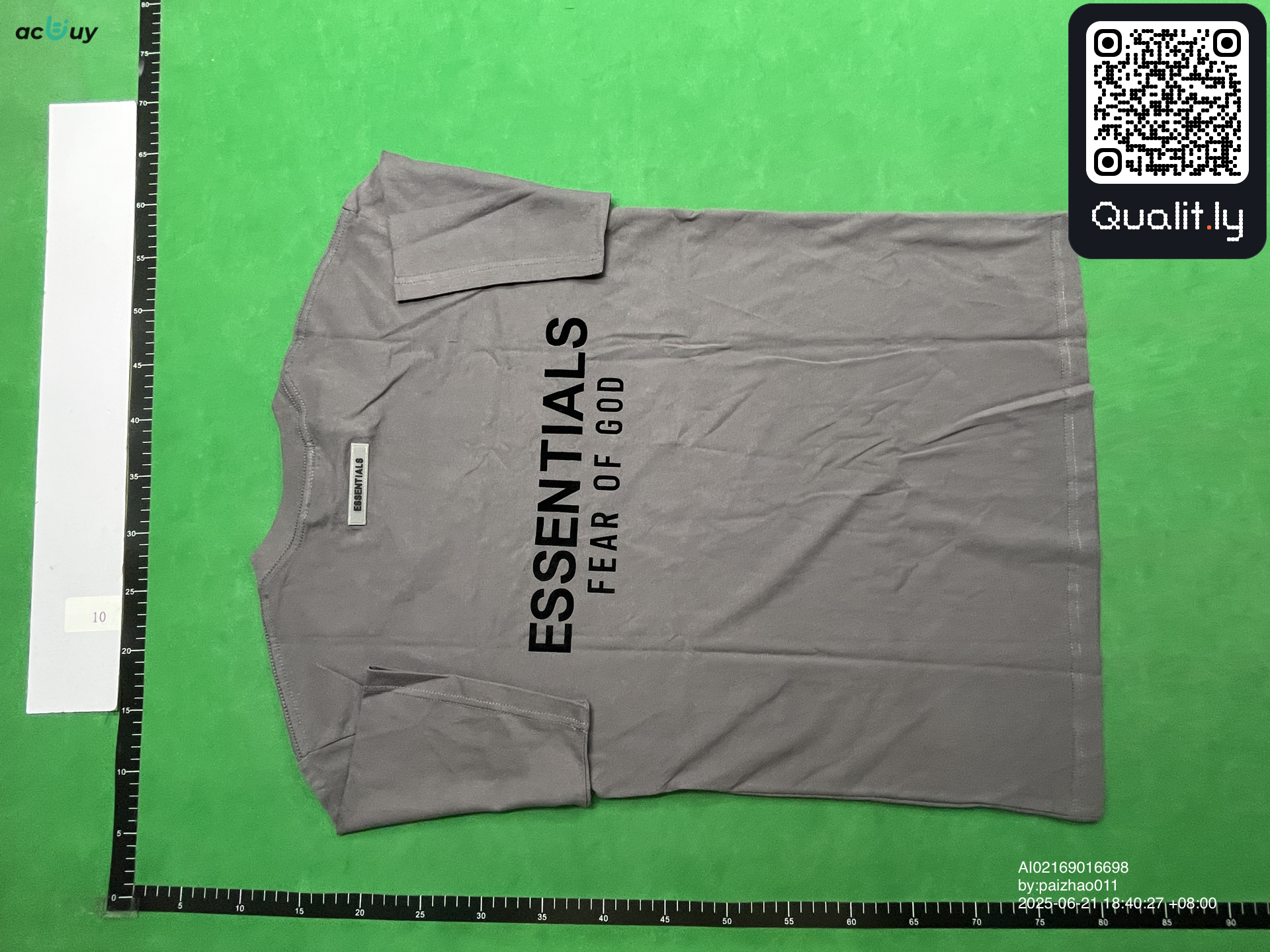 T-shirt QC photo 2 of 4