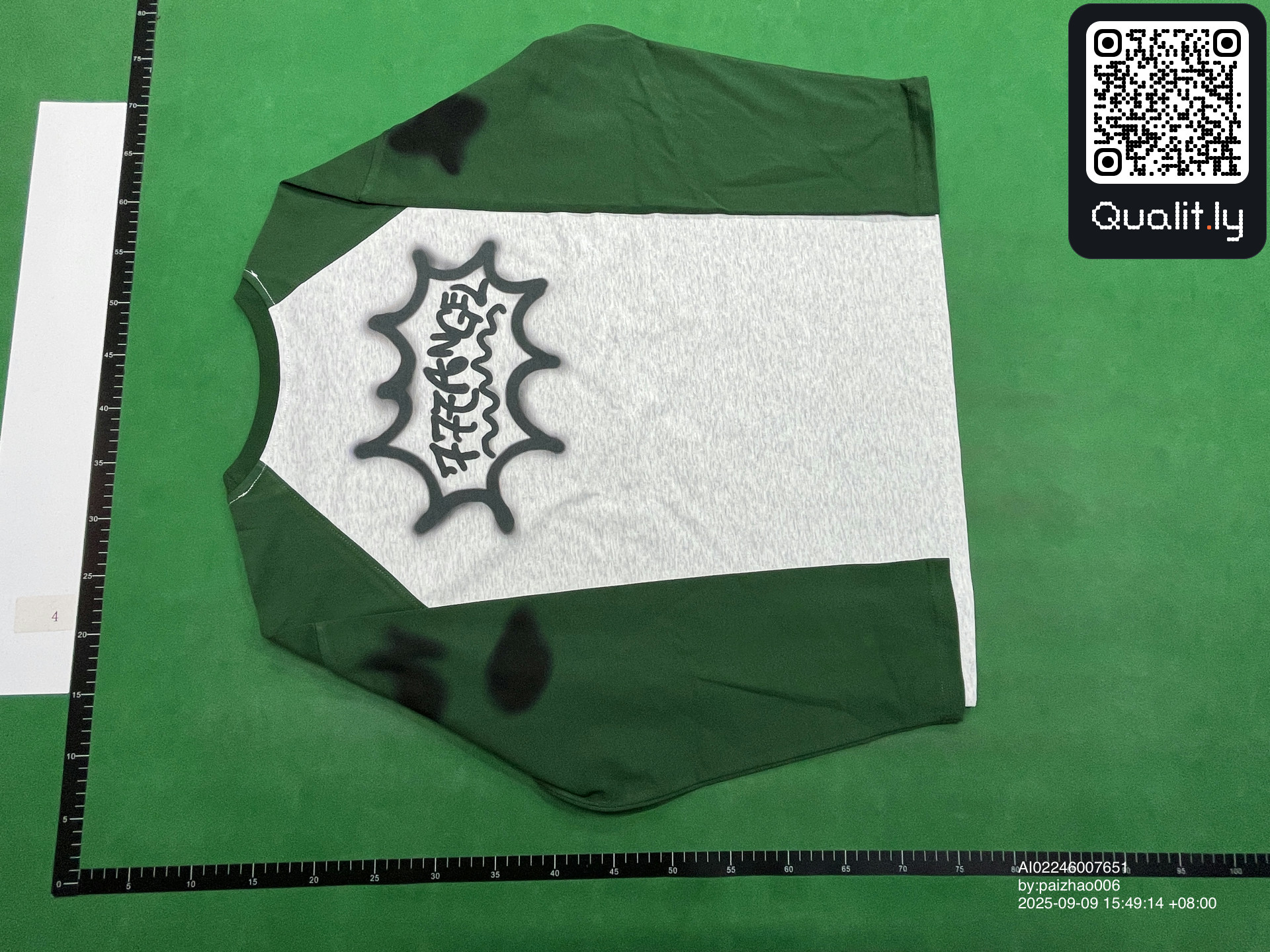 T-shirt QC photo 2 of 4