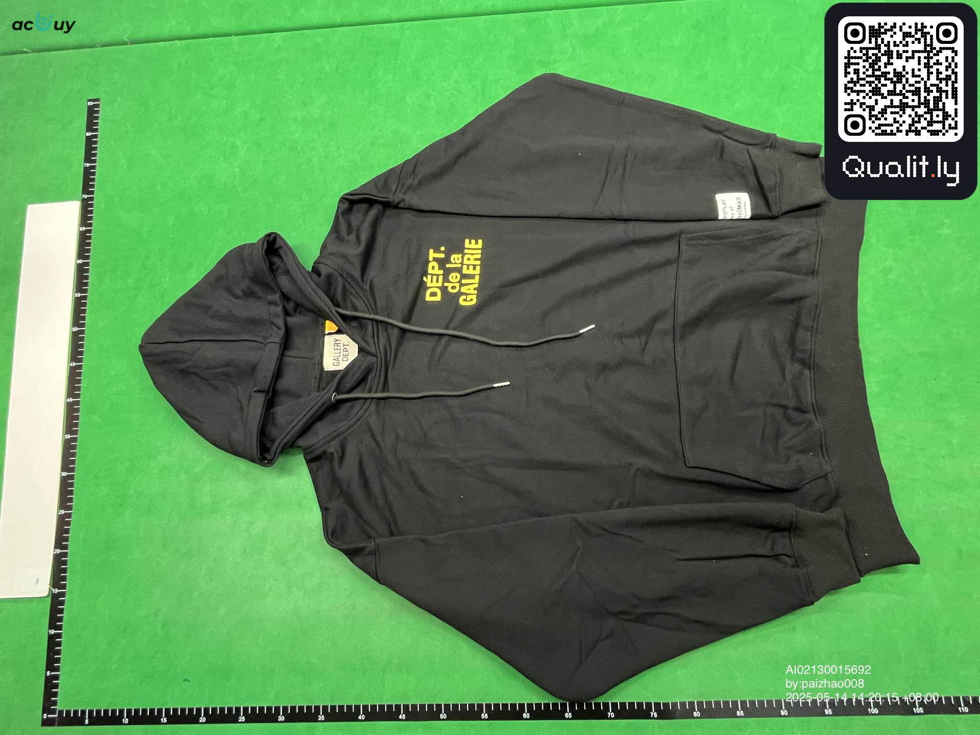 Camisola com capuz — foto QC 3 de 8