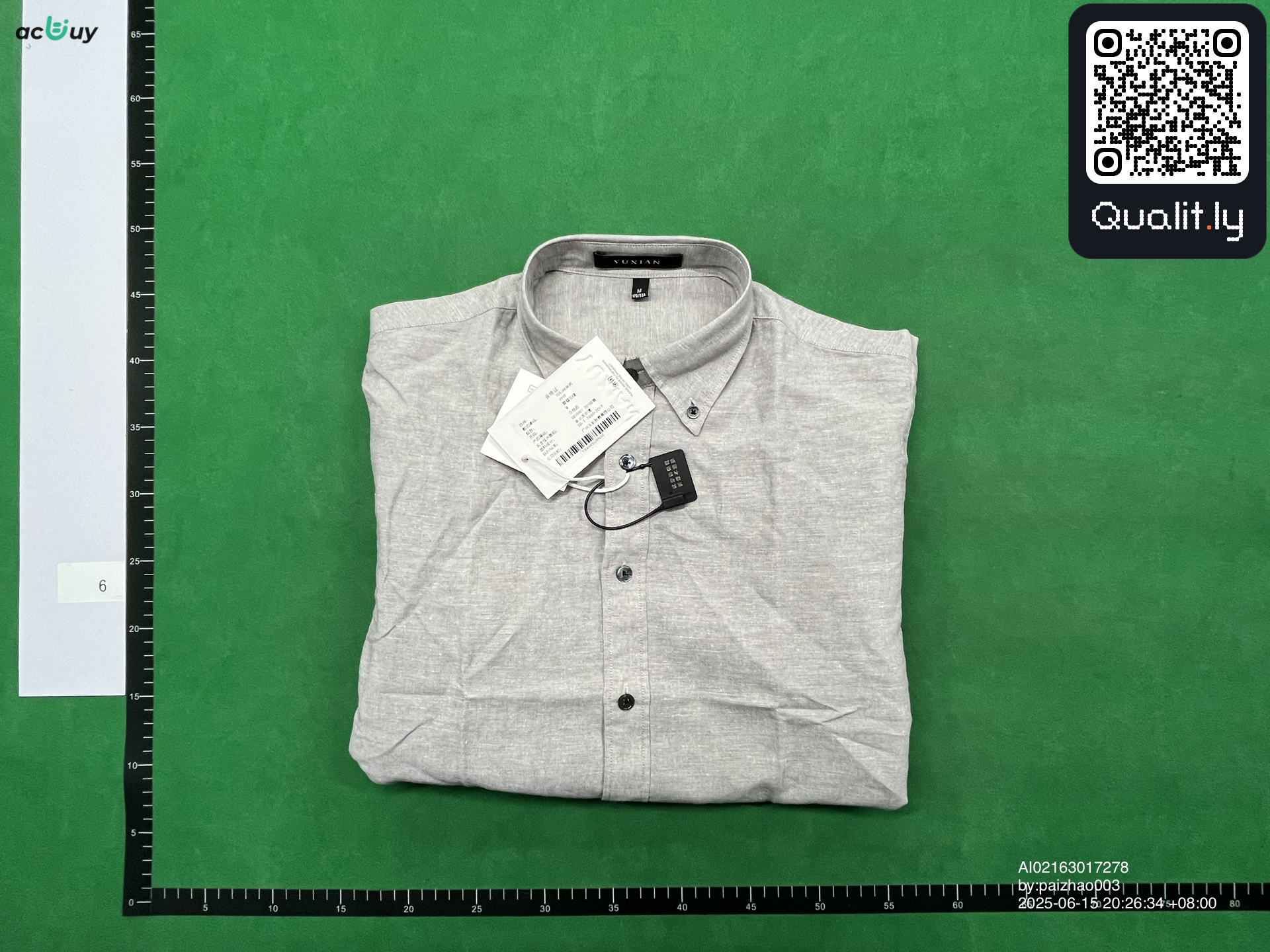 衬衫 QC 照片 1 / 10