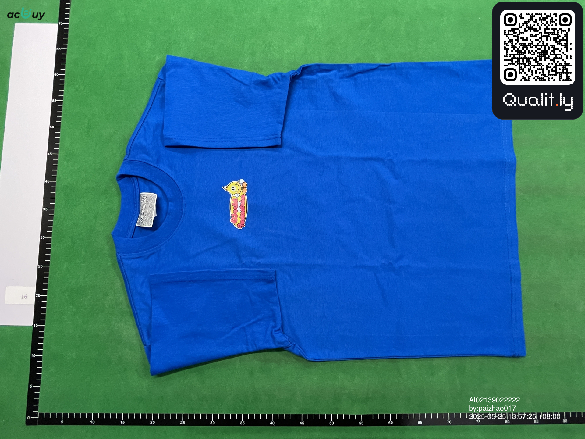 T-shirt QC photo 3 of 4