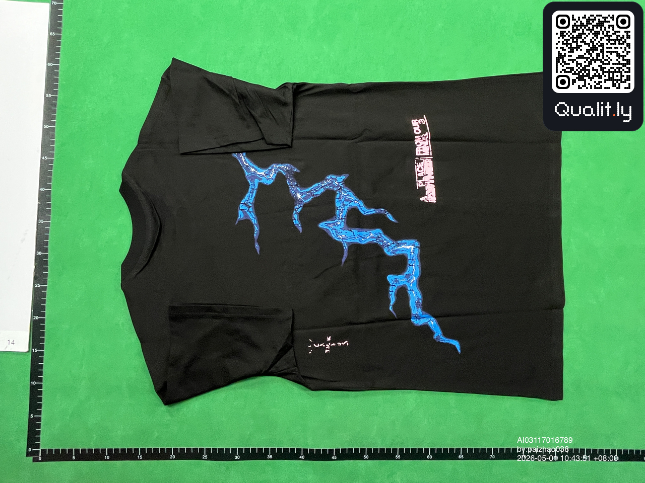 T-shirt QC photo 2 of 4