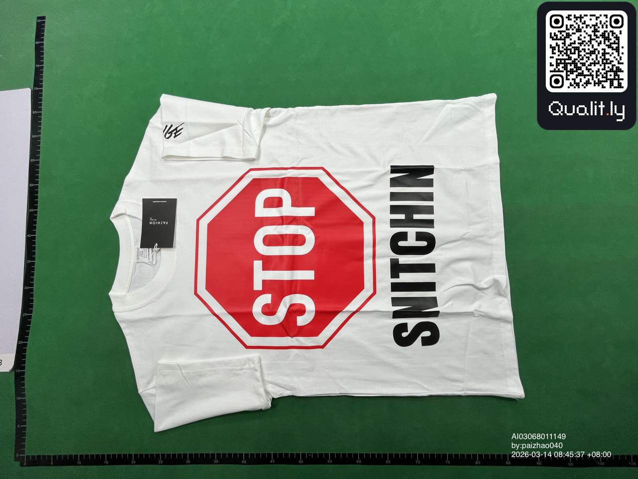 T-shirt QC photo 3 of 4