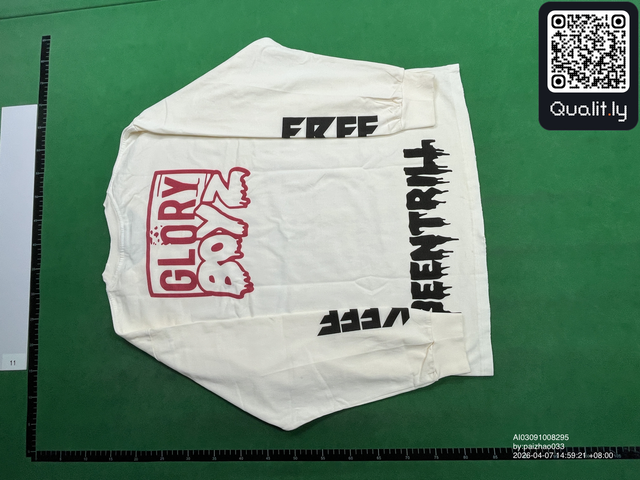 T-shirt QC photo 3 of 10