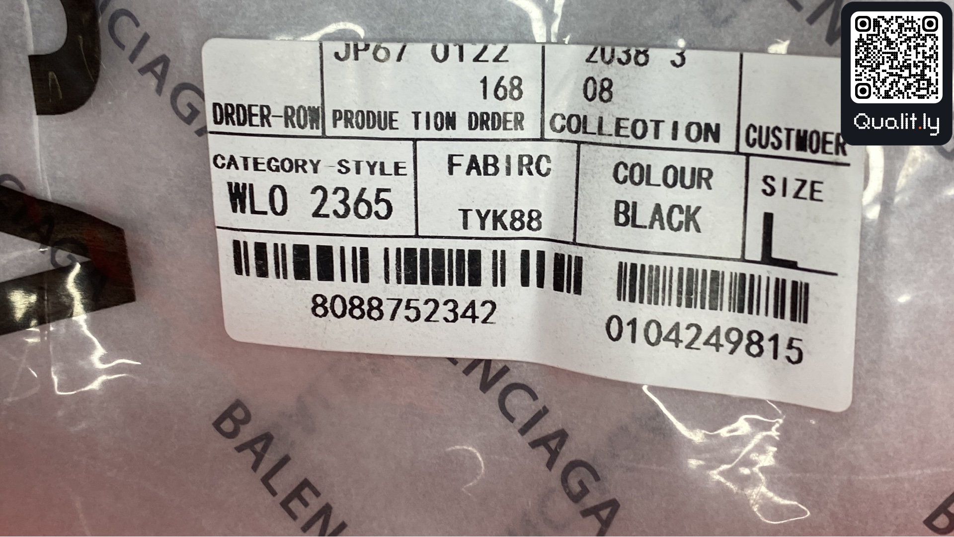 T-shirt QC photo 1 of 8
