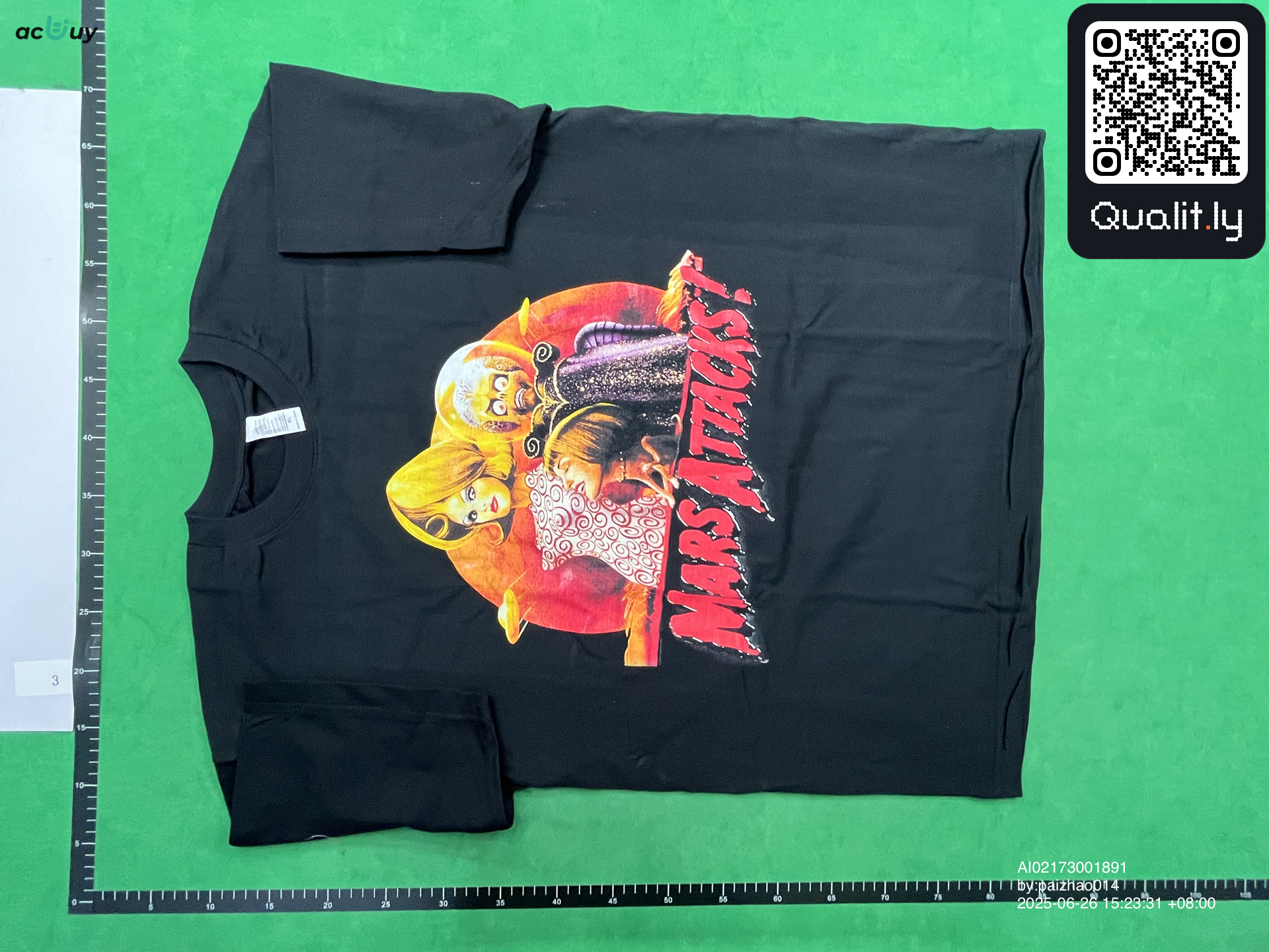 T-shirt — QC-foto 3 av 4